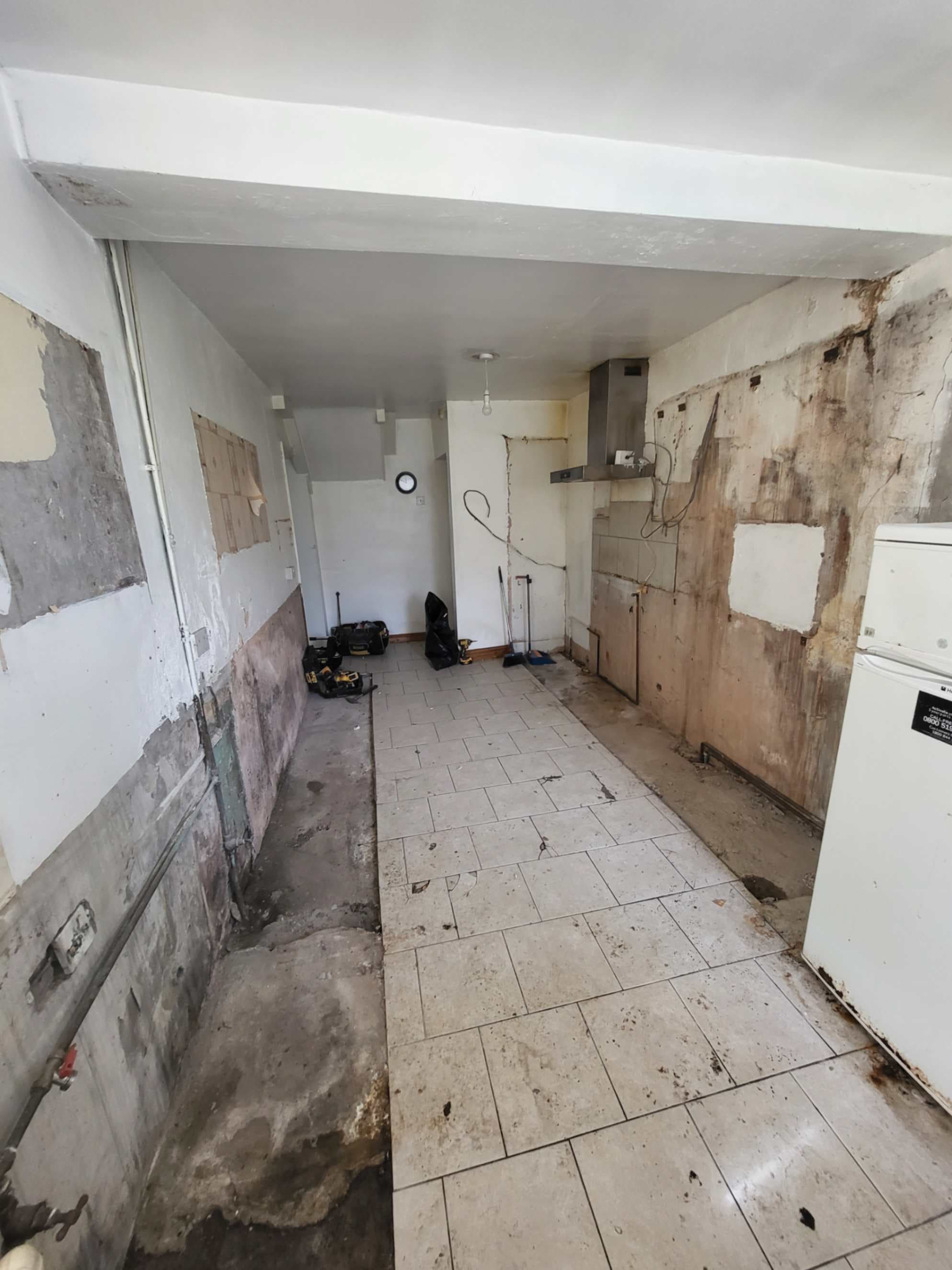 Compact Galley Kitchen - Before