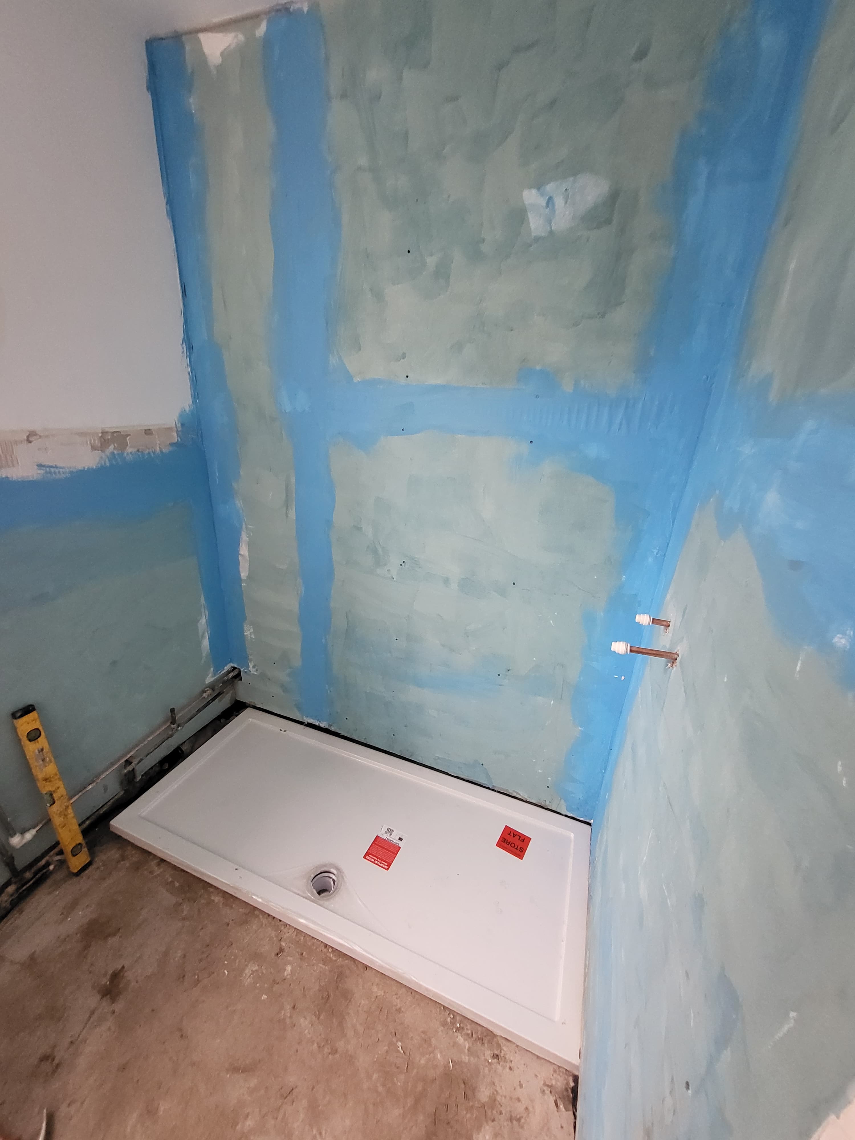 Luxury Spa Wet Room - Before